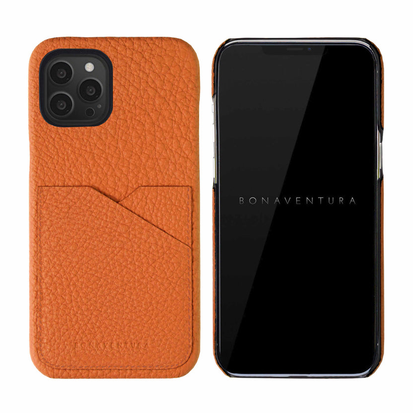 (iPhone 13 Pro Max) Back Cover Case Shrink Leather